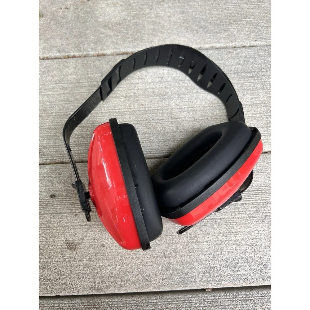 Monster‎ Jam Kids Hearing Protection Earmuffs Red Black Adjustable Noise Muffler